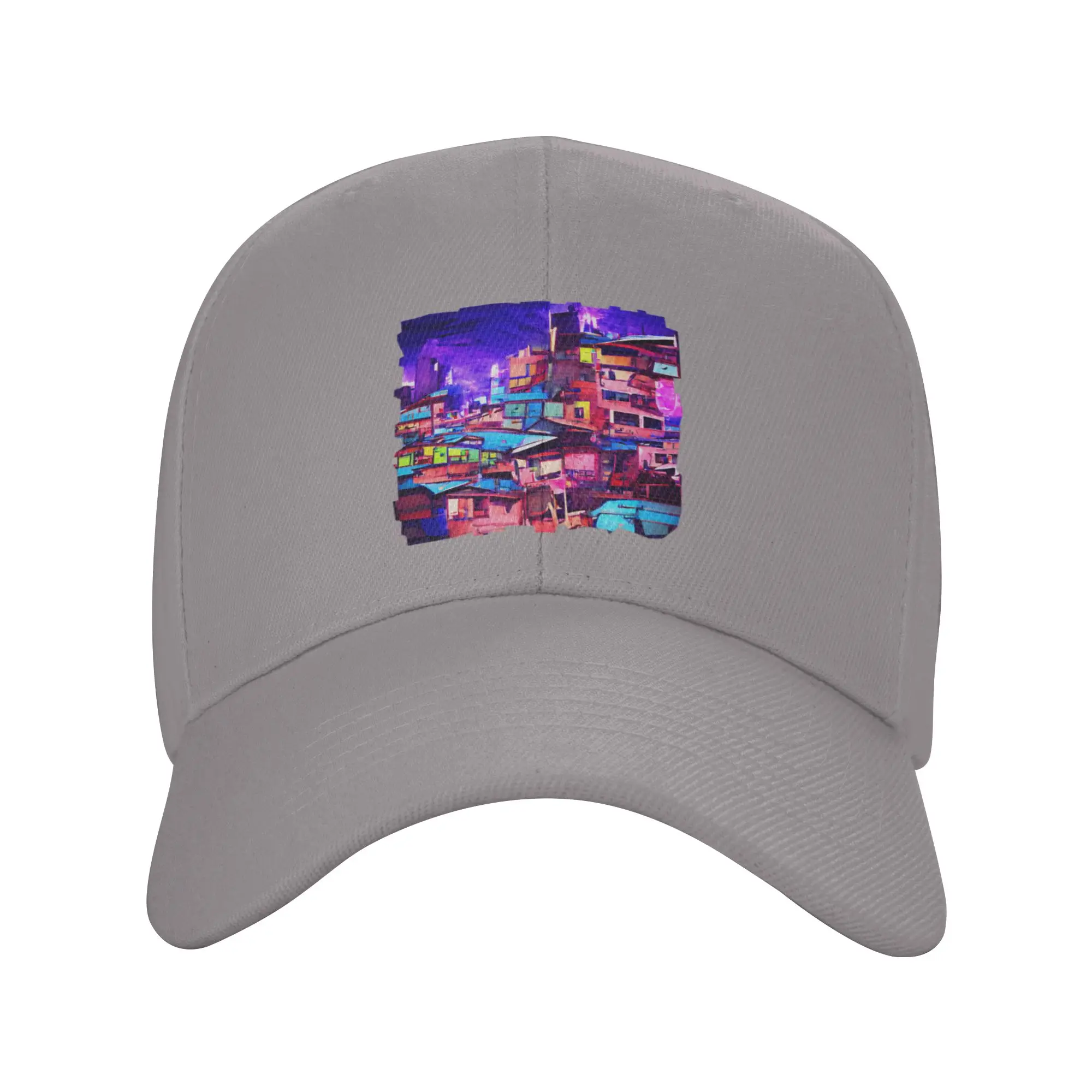 Hot Sale Paradise in a Forgotten Corner of the City Baseball Cap  Outdoor Summer Woman Hat  Youth Activity Summer Woman Hat