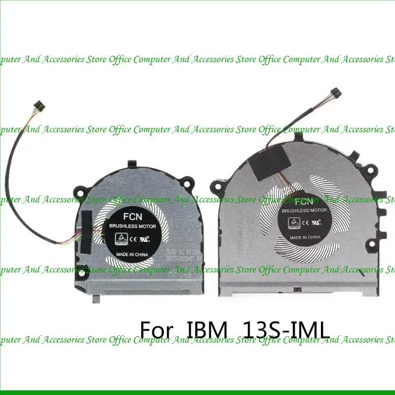 U55C For IBM 13S-IML 14S-IML Laptop Cooling Fan Cooler Cpu Gpu Cooling Fan Radiator