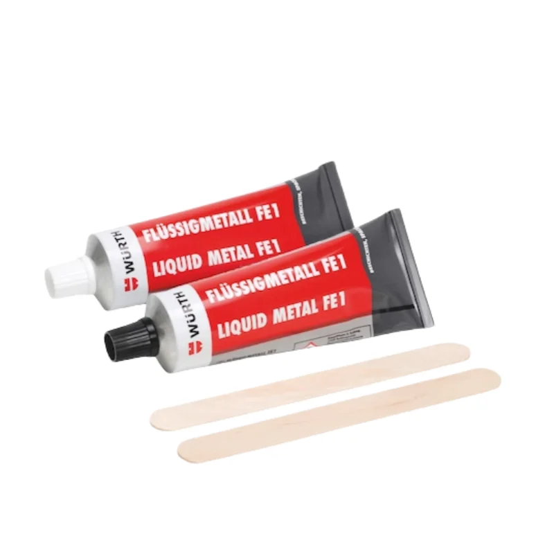 500g Original Wurth Liquid Metal FE 1 Steel Putty Repair Adhesive Fast-acting Repair AB Glue 0893449