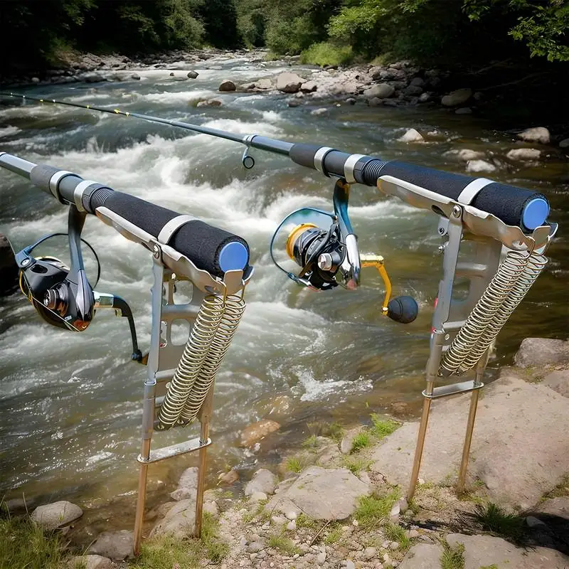 

Держатель для удочки, основание для скоростного спуска, автоматическая подставка для трости, складной держатель для удочки, прочная защита от ржавчины