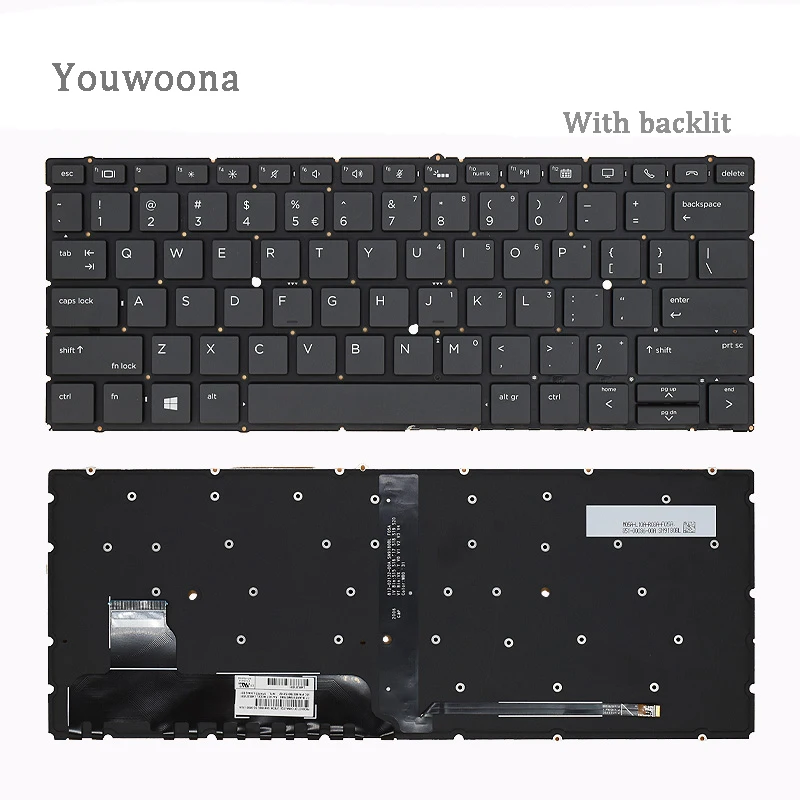 

New ORIGINAL Laptop Keyboard For HP EliteBook X360 830 G6 835 730 735 G6 With backlit