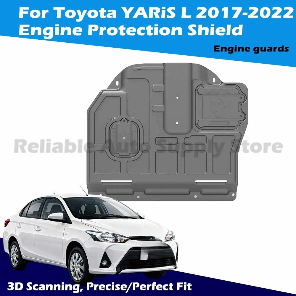 

Car Bottom Shield Anti Collision Plate Safe Protection Easy to Install For Toyota YARiS L 2017-2022