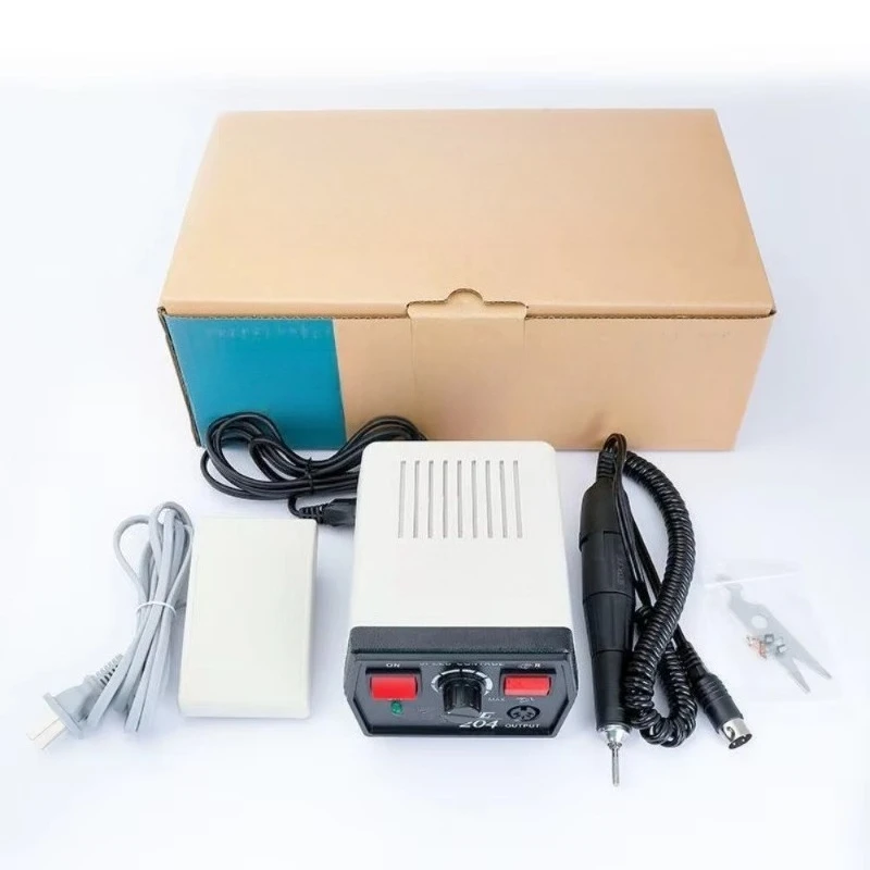 204 Precision Electric Grinder 204 + 102L Micro Engraving Tool 35,000RPM High Speed Polisher 800W 220V