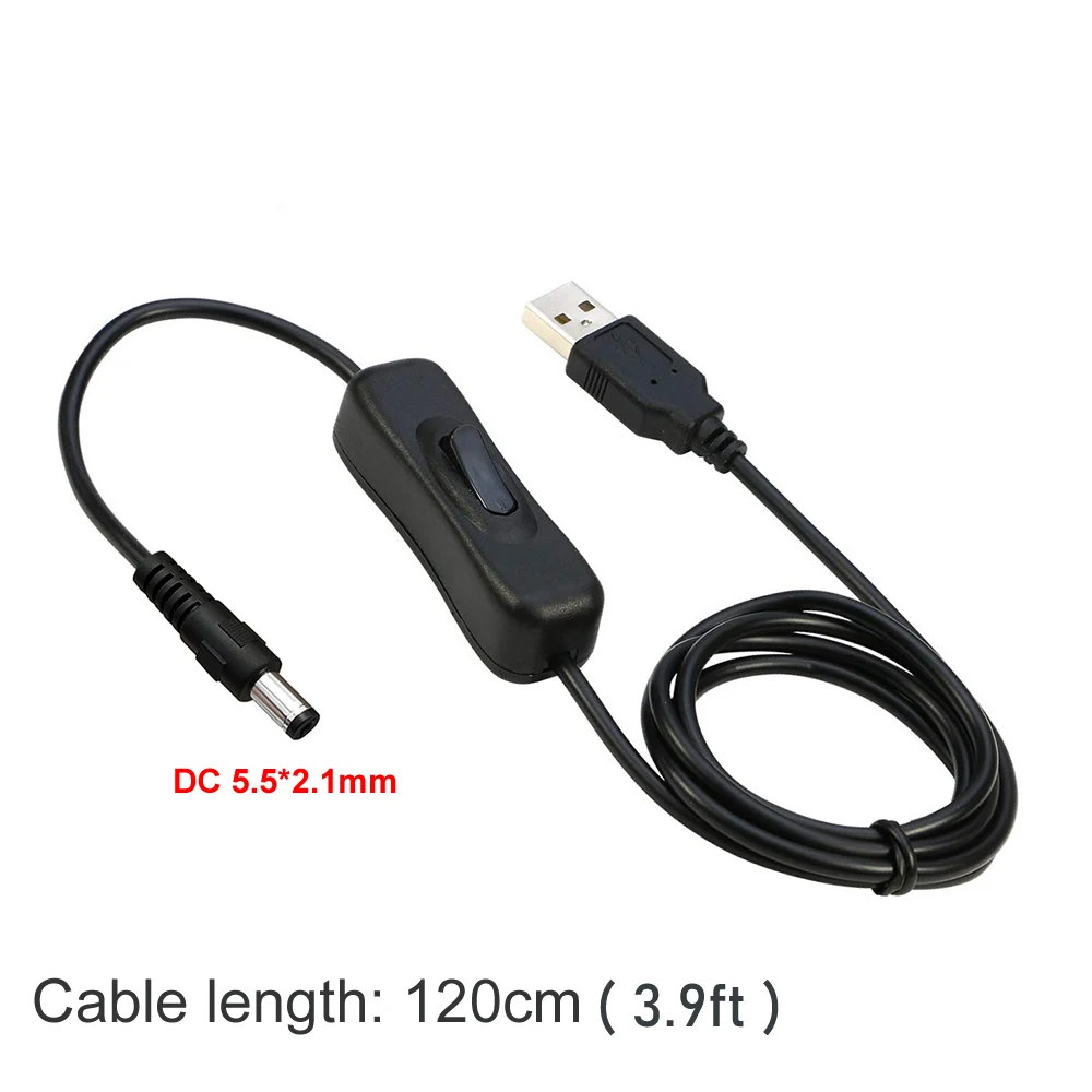 Type C Switch Cable with USB to DC Power Switch