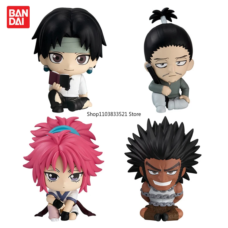 

Original Gashapon Toy HUNTER X HUNTER Chrollo Lucilfer Machi Uvogin Waiting Series Action Figures Ornaments Capsule Toys