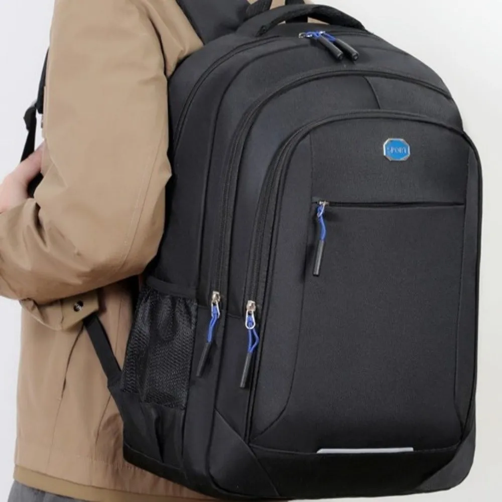 Large-capacity Large Backpacks Wear-resistant Waterproof Travel Knapsack with Reflective Straps Streetwear Student School Bag