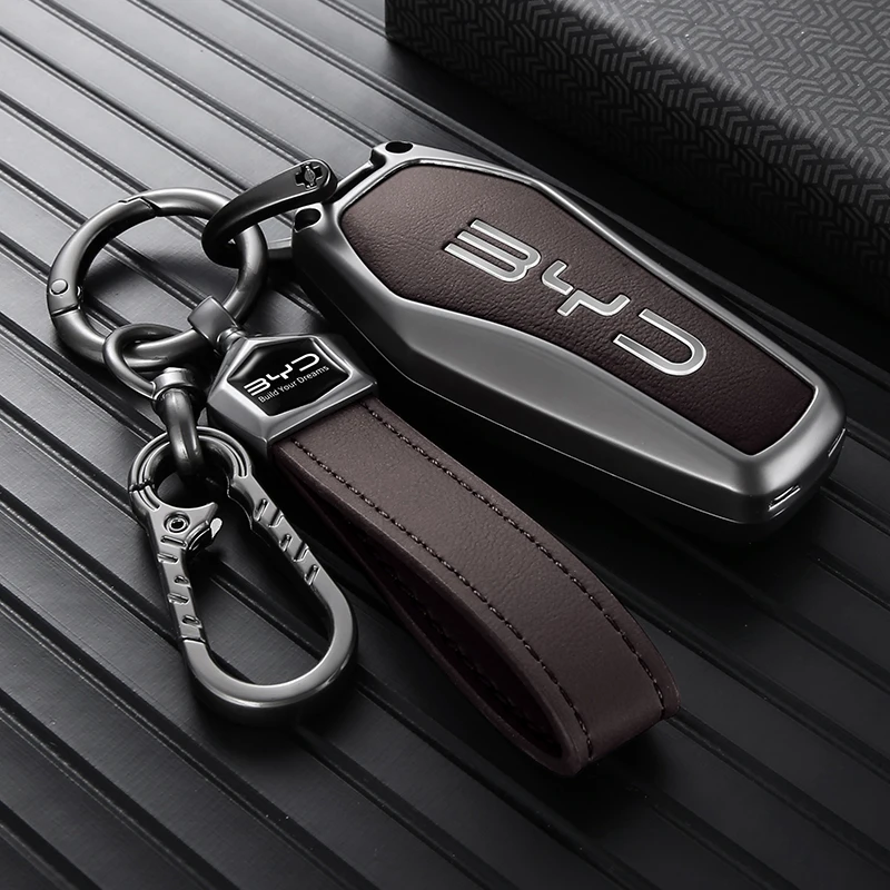 BYD Yuan Plus Key Case (2026 Model) – Complete Set of Interior Accessories for the Yuan Plus Premium Metal Case with Buckle 2025