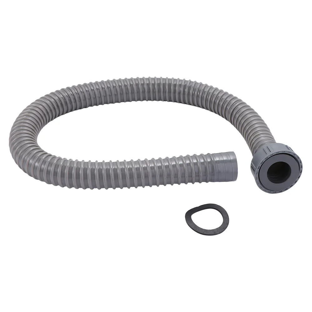 Flexible Sink Basin Water Drain Pipe Retractable Plastic Dishwasher Waste Hose Durable Universal Drain Strainer Waste Hose