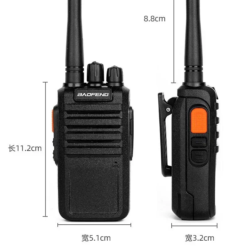 Baofeng BF-M4 Walkie-talkie Waterproof Handheld Outdoor Construction Site Self-driving Tour Simulation Platform Large Capacity