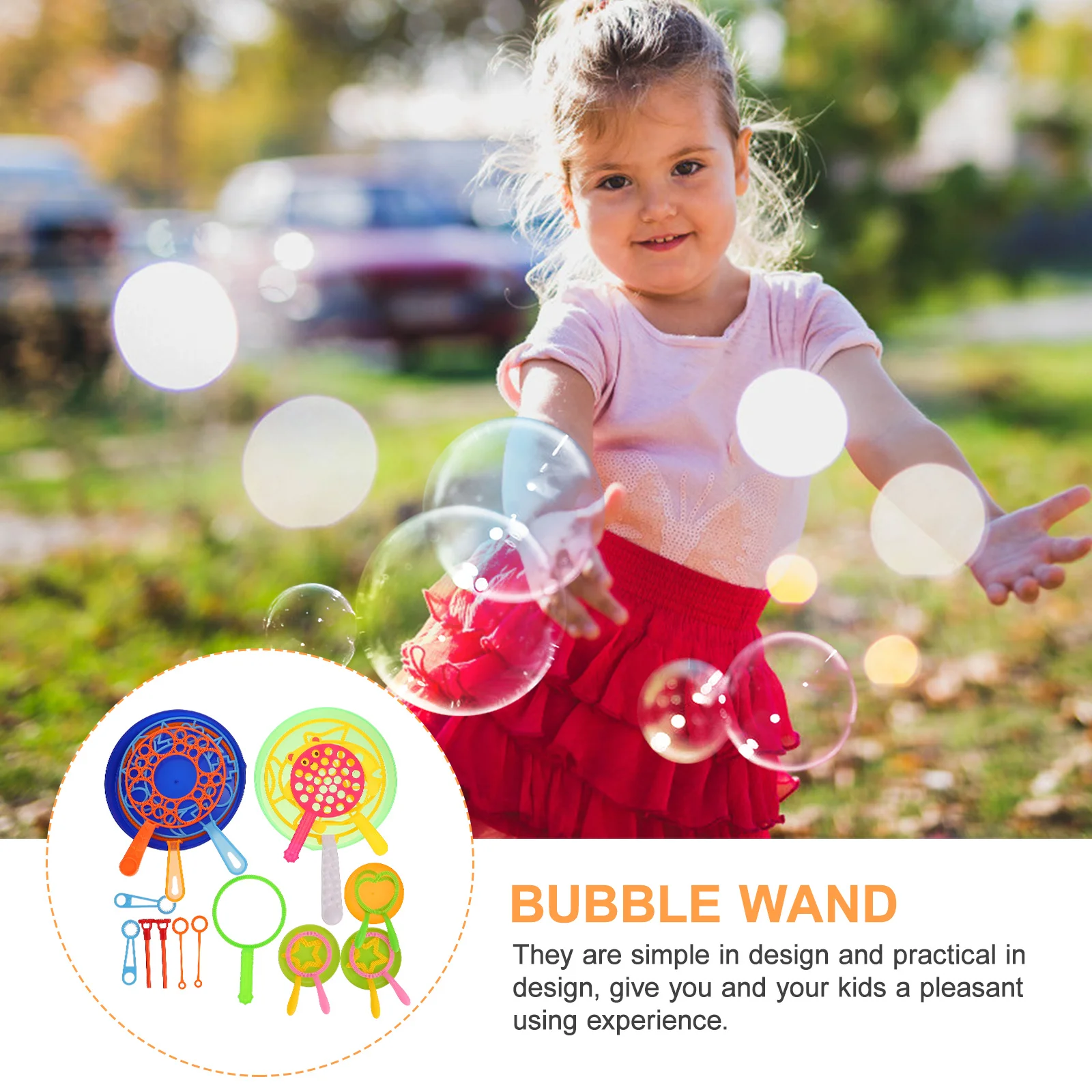 24pcs Wand For Party Giant Wands Favors Fun Gift Giant Bubble Makers Children Outdoor Outdoor Bubble Wand