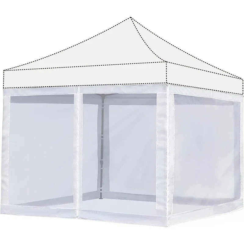 Outdoor tent parasol mesh cover anti-mosquito mosquito net mesh sun umbrella central column banana umbrella grape rack mesh