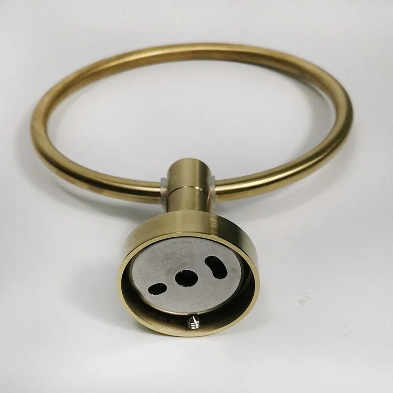 Кольцо для полотенец из матового золота из нержавеющей стали 304, аксессуары для ванной комнаты, настенное кольцо для полотенец из полированной нержавеющей стали