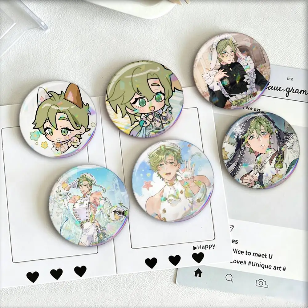 O-Olivine Nu Carnival  Badge 25 32 44 58 75 mm Round Fans Collect Friends Gifts Brooch Souvenir