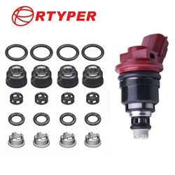 4set Fuel Injector Repair Kits For Nissan Sentra Altima Infinit SR16 SR20 SR20DET 16600-10Y00 16600-96E01