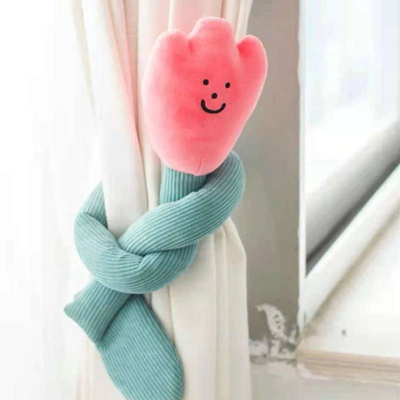 Cute Tulip Flower Plush Toy Funny Long Tulip Plushies Pillow Cartoon Soft Kids Babys Toys Gifts for Girls ChildKawaii Room Decor