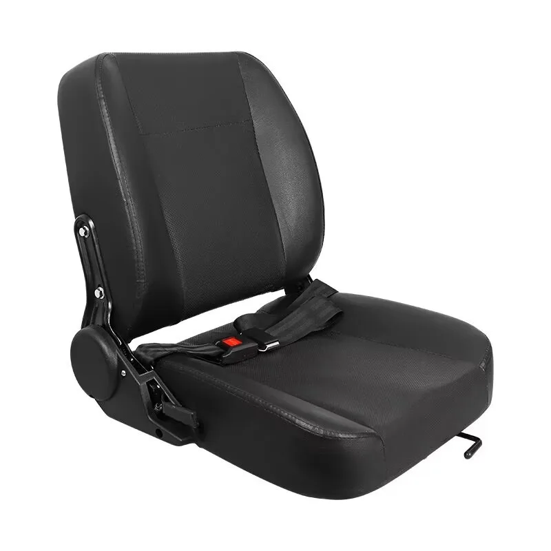 For Forklift Seat Regulator Shock Absorber with Armrest Headrest Dust Cover Car Seat Assembly