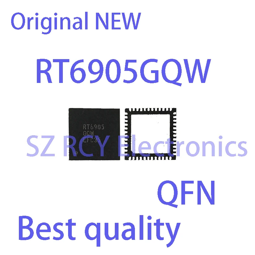 (2-5buah) Chip RT6905 QFN IC Chip elektronik
