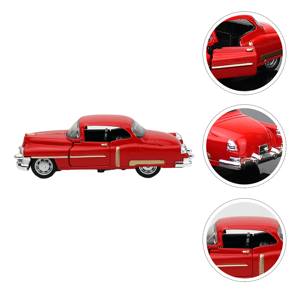 

Static Alloy Classic Car Model Diecast Vintage Collectible Car Toy Metal Doll House Desktop Adornment For Boys Birthday Gift