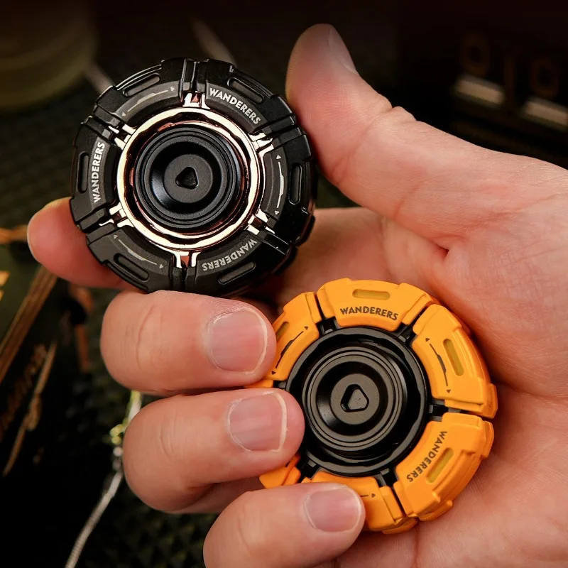 Apen Armor Fidget Spinner Metall Hand Fingerspitze Kreisel Spitze Rotierendes Auswerfen EDC Stressabbau Spielzeug Erwachsene Anti-Angst