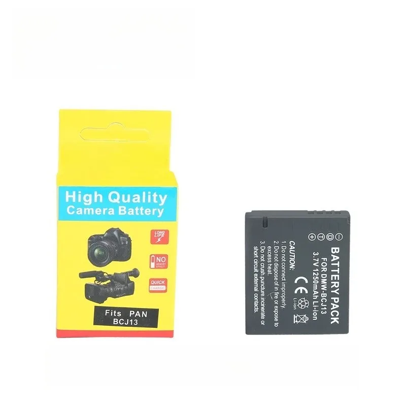 BCJ13 배터리 1250mAh 파나소닉 DMC-LX5 LX5GK DMC-LX7 LX7GK 라이카 미러리스 카메라에 적합