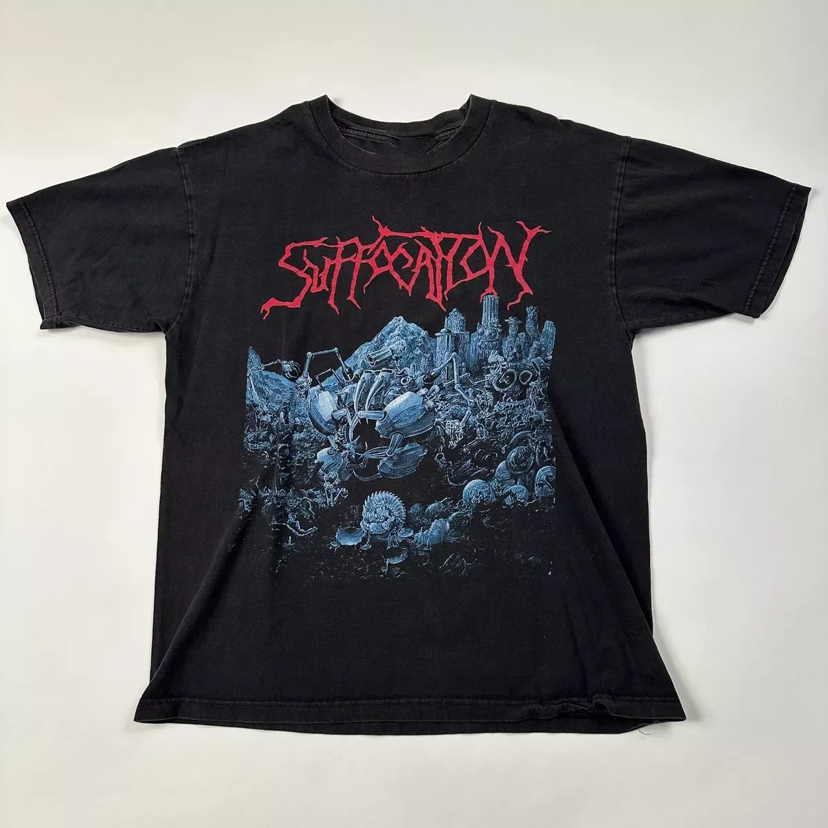 Suffocation Band Black Cotton Size S To 4XL T-Shirt Gift Women, Men PP636