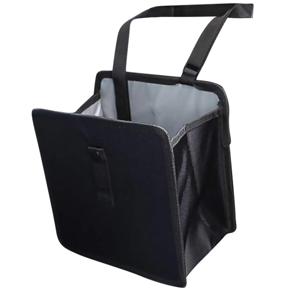 

Car Trash Can Foldable Waste Container Oxford Cloth Durable Lightweight Car Storage ganizer Garbage Pouch Seat Back Rubbish Bag