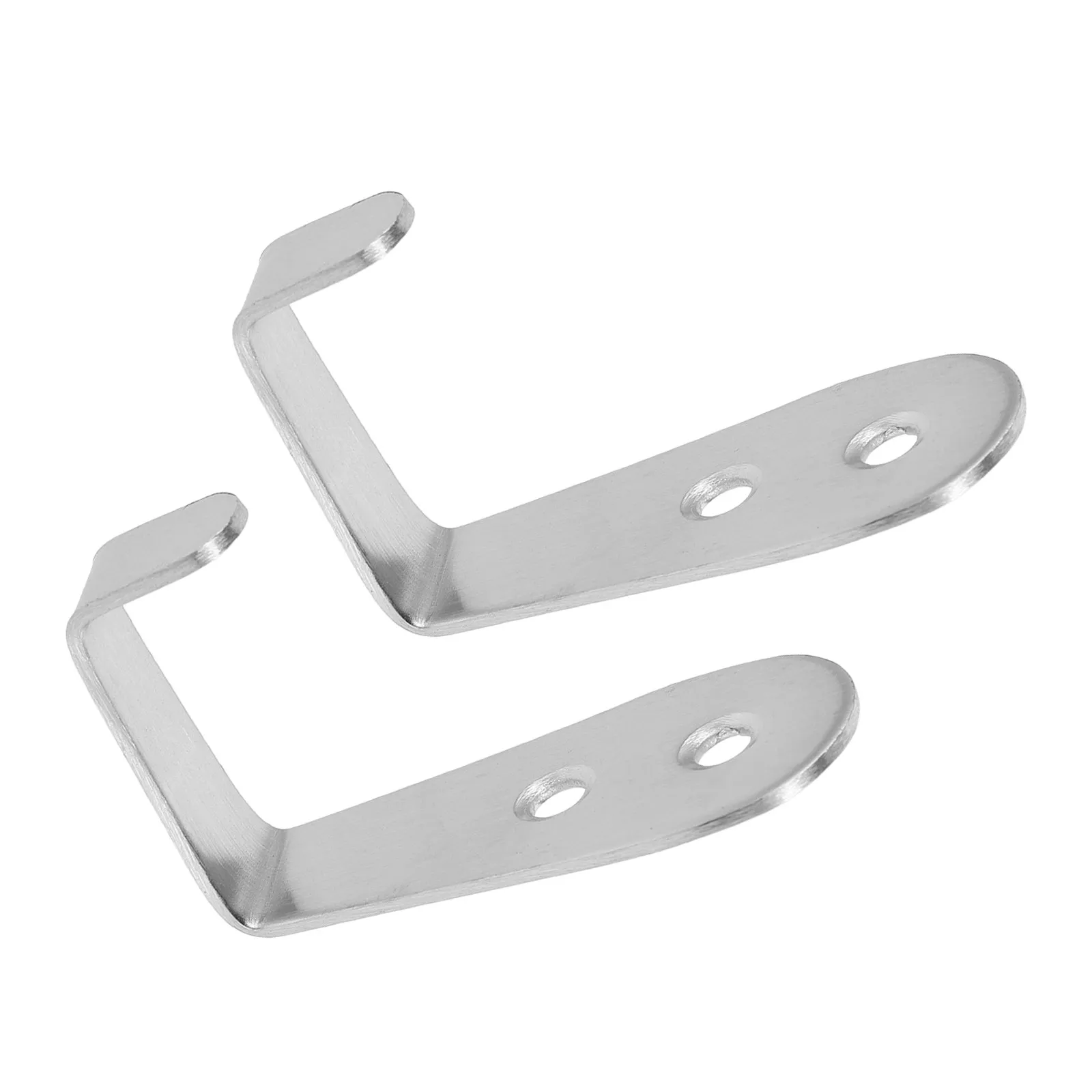 2Pcs Heavy Duty Metal Bed Lifting Bracket Ladder Hook for Bunk Bed Ladder Attachment Spiral Straight Stairs Secure Screw-in