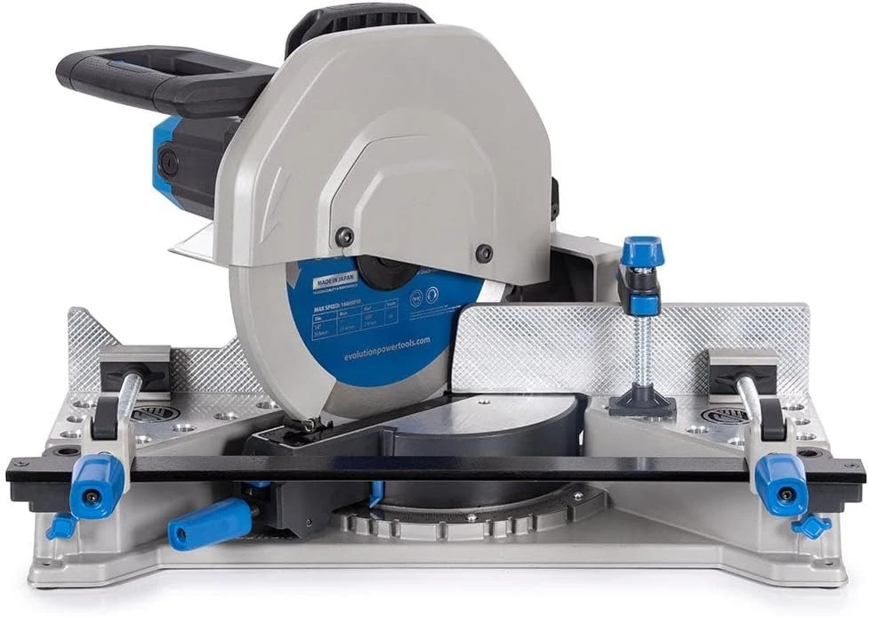 

S355MCS 14" Mitering Chop Saw | Heavy Duty Metal Cutting Saw | 15A/1450 RPM | TCT Blade Sliding Head & Locking Pin