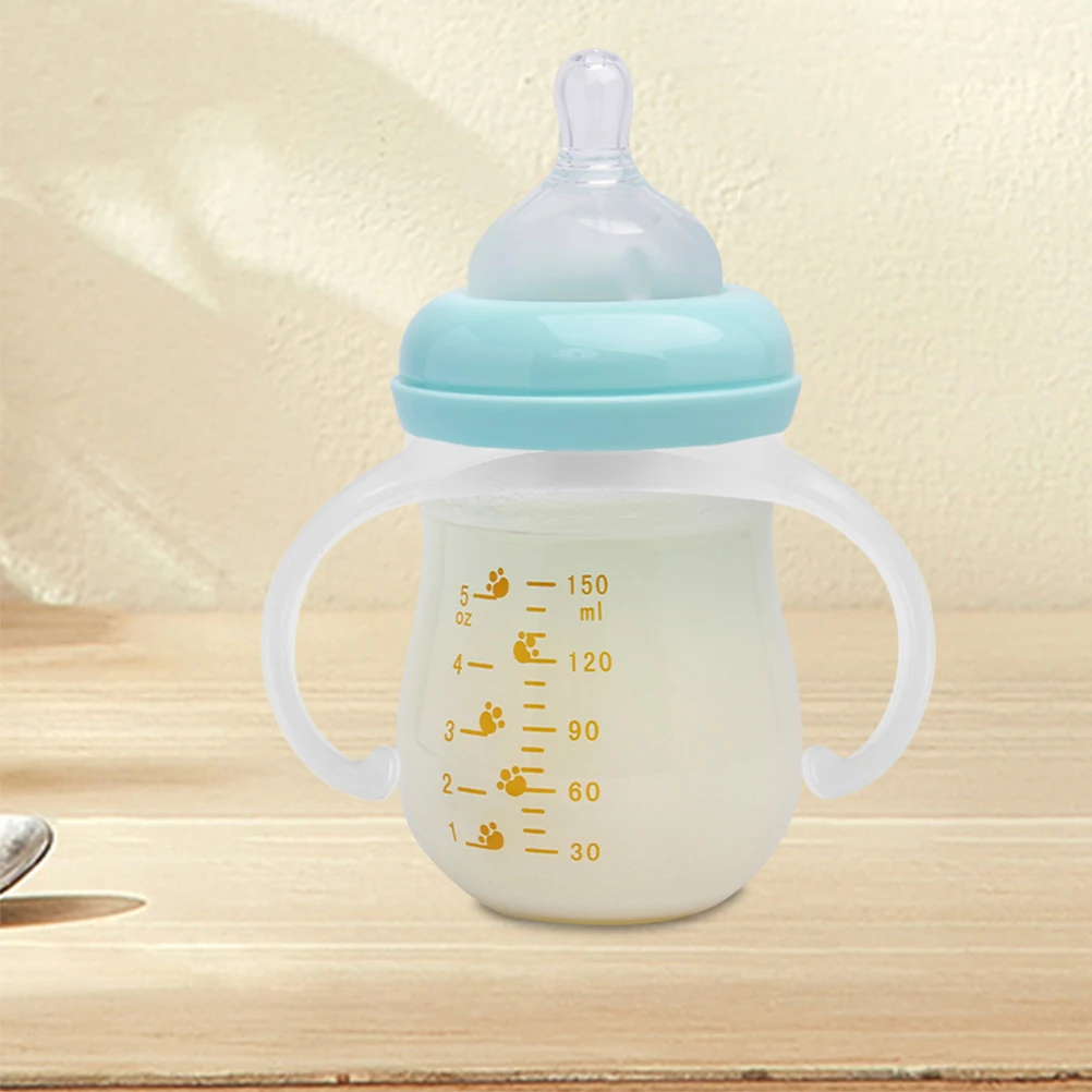 

8pcs Baby Bottle Handles for Wide Neck Milk Bottles Toddler Water Grip Easy Replacement Durable Small Hands Baby