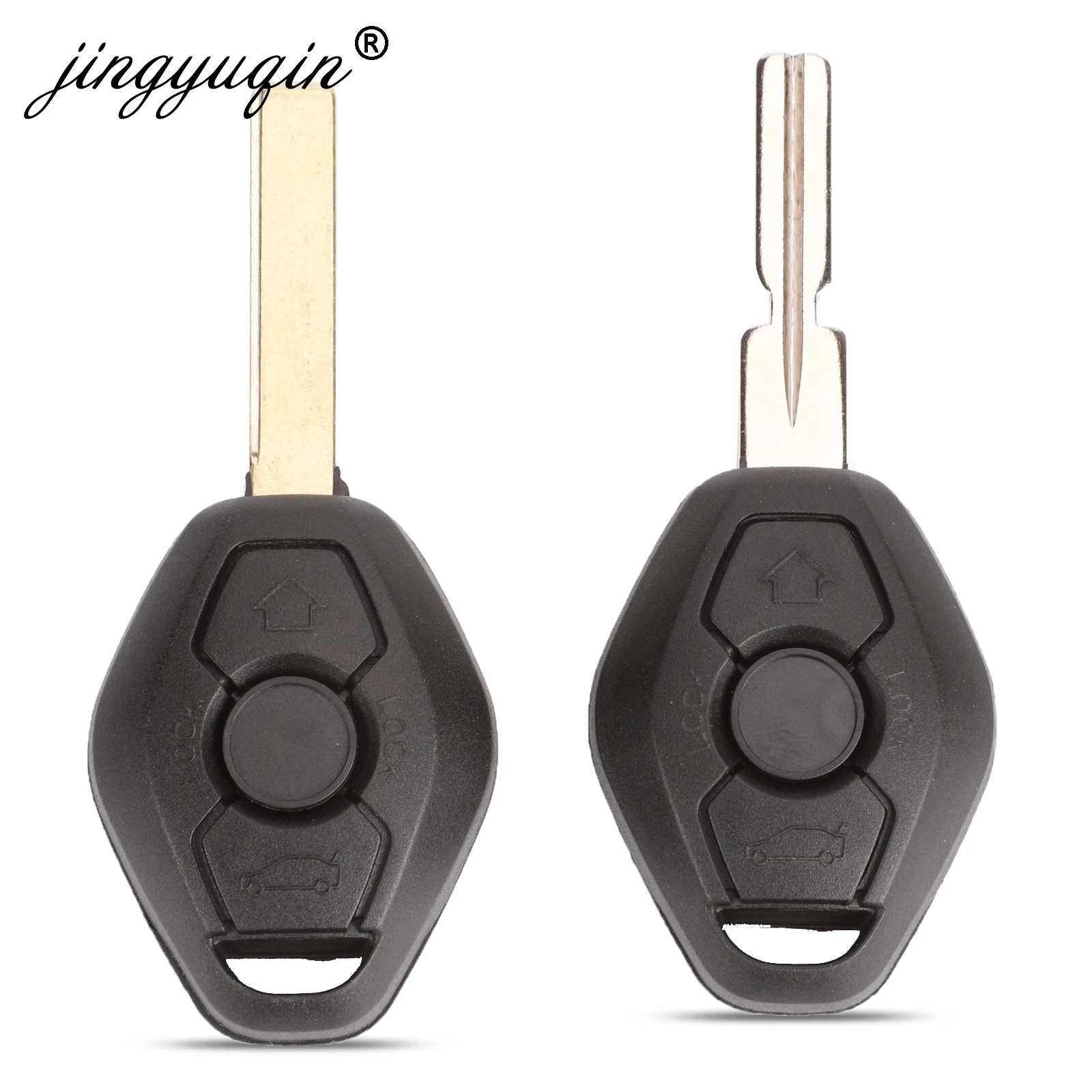 Jingyuqin w celu uzyskania etui na kluczyki do samochodu dla BMW EWS 1/3/5/7 serii X3 X5 Z3 Z4 HU58 Hu92 ostrze etui na klucze Fob