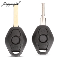 jingyuqin Replacement Car Remote Key Shell for BMW EWS 1/3/5/7 Series X3 X5 Z3 Z4 HU58 Hu92 Blade key Case Fob