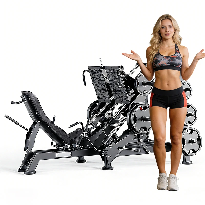 Coofull WENDY Custom Design Grade Gym Fitness Equipment Leg Exercise Bend Trainer Super Leg Press 45° Dual System Sport Machine