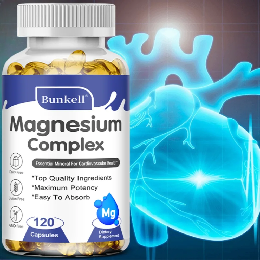 Magnesium Glycinate - Nerves System, Sleep Quality Support, Reduce Stress, and Promote Healthy Sleep, Muscle Growth