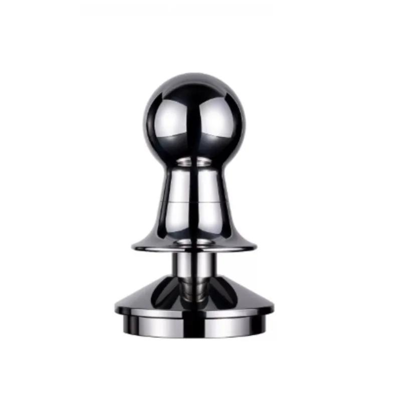 For Stubborn Coffee Cloth Powder Dispenser Press Set Italian Stainless Steel Collection Press Base 58mm Snowman Press Hammer