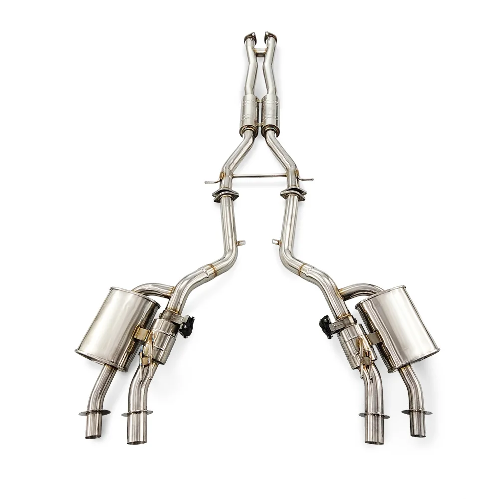 

Suitable for Fits Genesis 3.3T 2018-2023 with valve-controlled cat-back exhaust high-performance exhaust