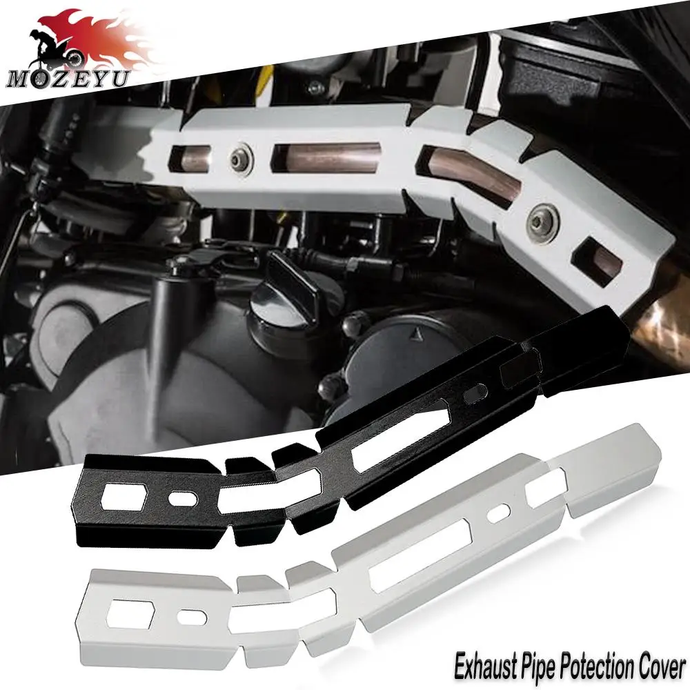 

For Kawasaki KLR650 KLR 650 2008-2018 2009 2010 2011 2012 Exhaust Heat Shield Muffler Protector Cover Exhaust Header Pipe Guard