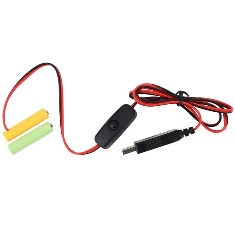 

【PUBLICITY】Переходник USB для питания от батареи 3В, 2 шт., для светодиодных ламп, электронный USB-источник питания