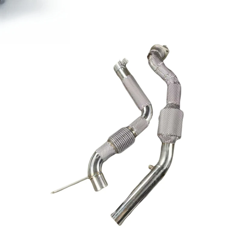 

Exhaust pipe modification accessories 2.3T gas car exhaust pipe stainless steel heat insulation head section