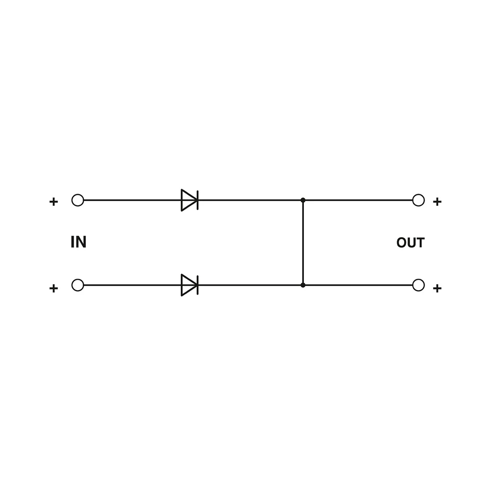 Redundancy Module STEP-DIODE/5-24DC/2X5/1X10 2868606