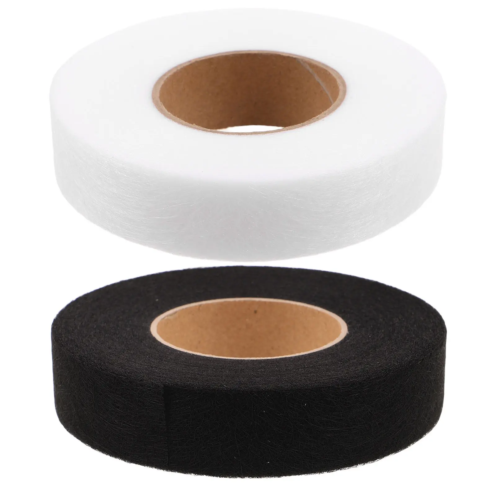 4 Rolls Lightweight Fusible Interfacing Iron-on Double-Sided Adhesive Sheets for Garment Reinforcing Patching DIY Clothing
