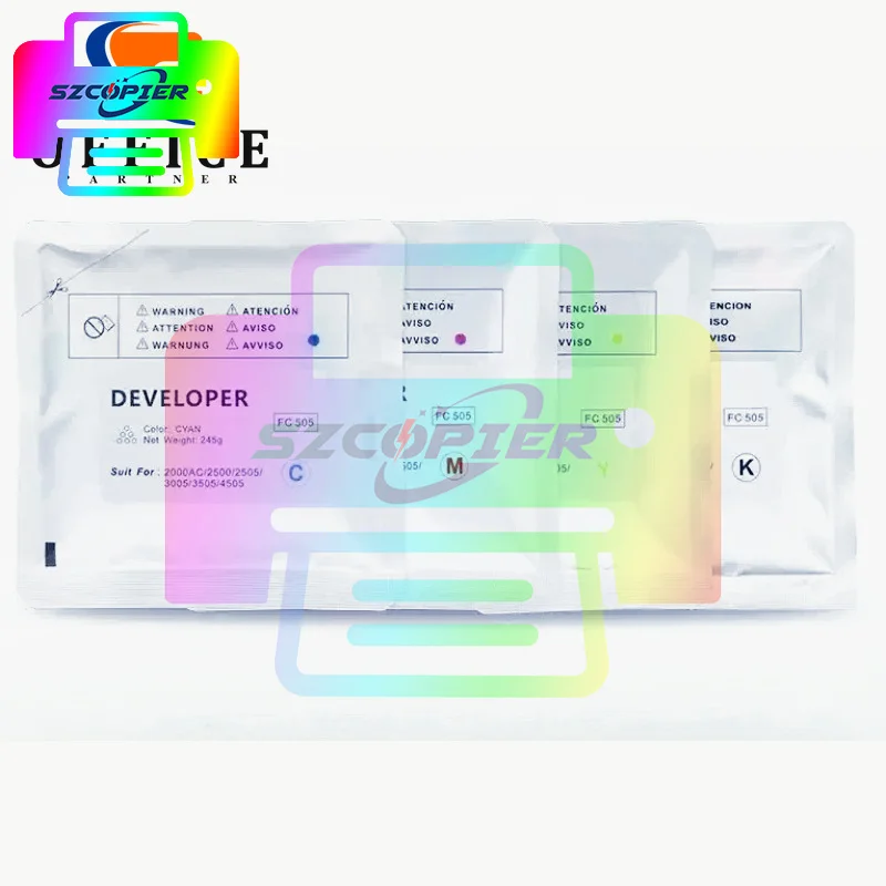 1PC Developer Powder support for TOSHIBA E-Studio FC505 2000AC 3005 3505 4505 2500 2505 3515AC 4515AC 2010AC 2510AC 2515AC 5015A