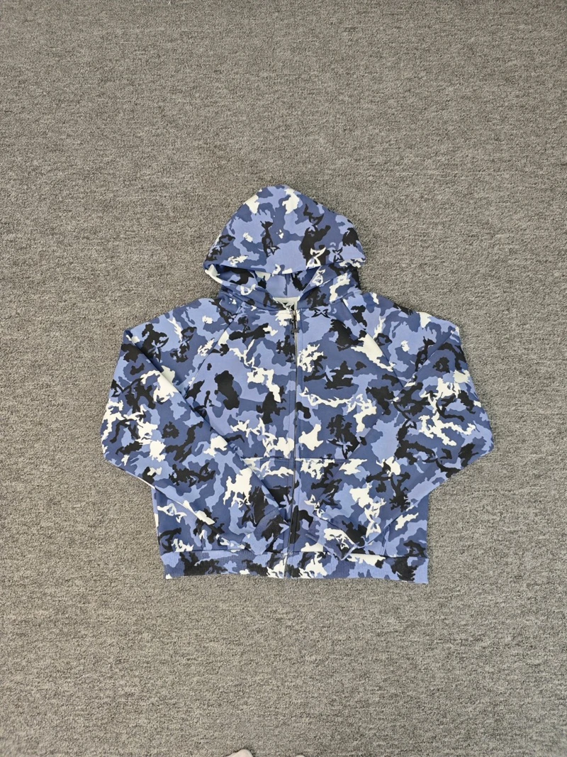 

2026Mertra Zipper Sweatshirt High Quality Men's Women's Hoody Jacket Camouflage Uniform
