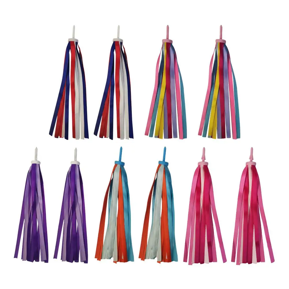 

5 Pair Bicycle Decoration Accessories Kids Bike Handlebar Streamers Gorgeous Color Durable Use Perfect Gift Riding
