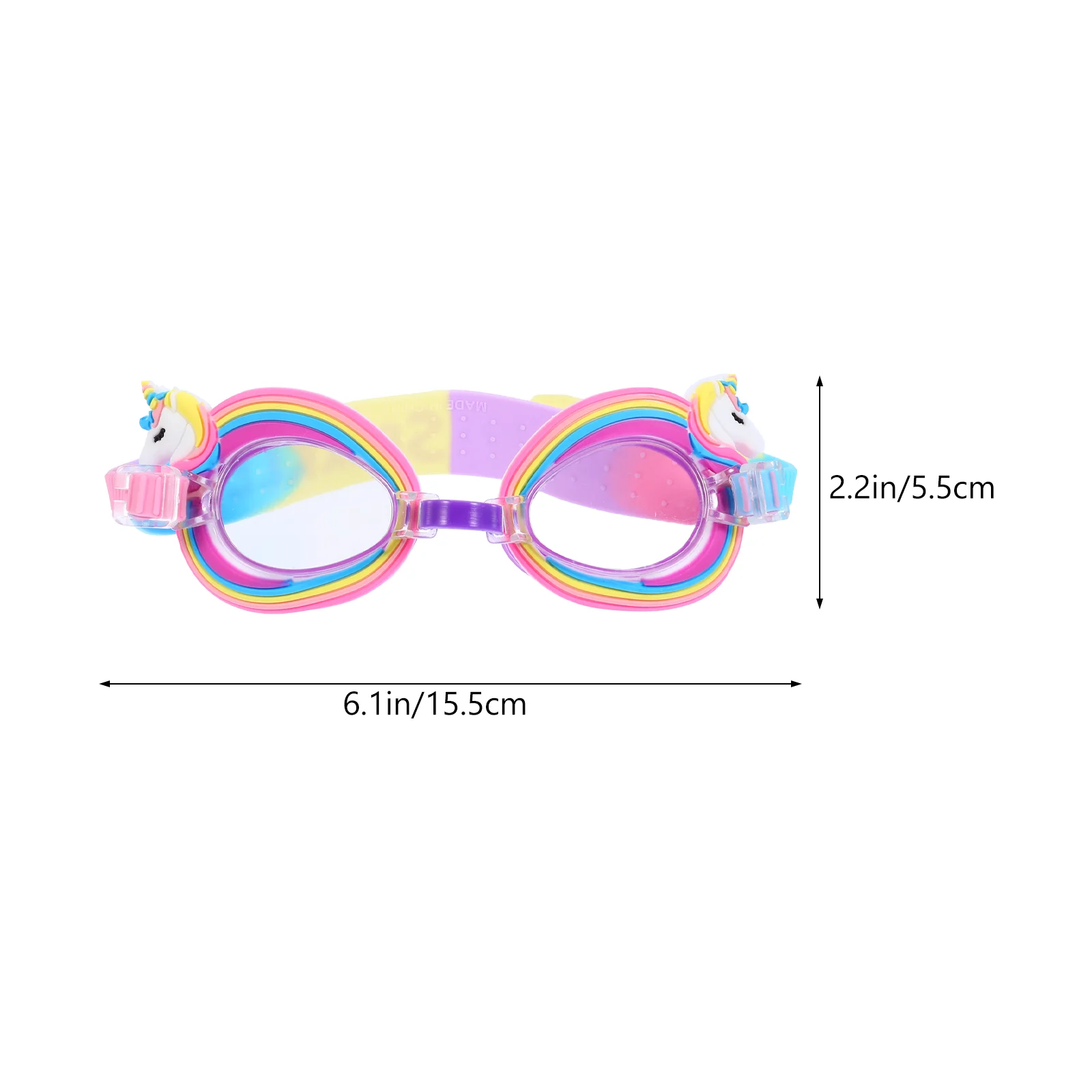 Anti Fog Swimming Goggles Children's Anti-fog Glasses for Anti-UV Colorful Lovely Girl