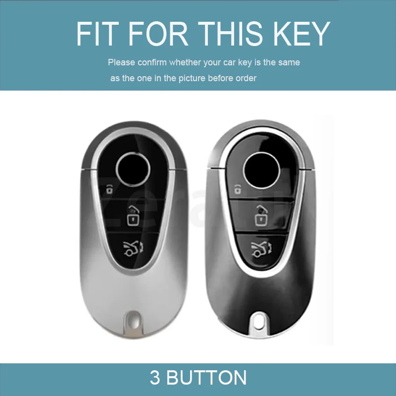TPU Shell for Mercedes Benz C S Class S400 S450 S500 C200L C260L S400L S450L W206 W223 S350 C260 C300 Car Key Cover Fob Case