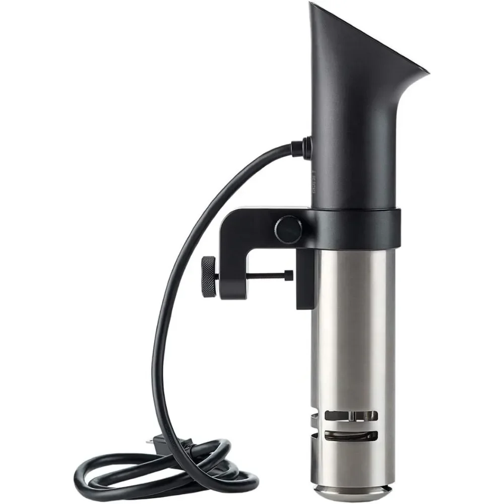 Tolle Rabatte. Sous Vide Precision Cooker Pro, 1200 Watt, Schwarz und Silber. Neu