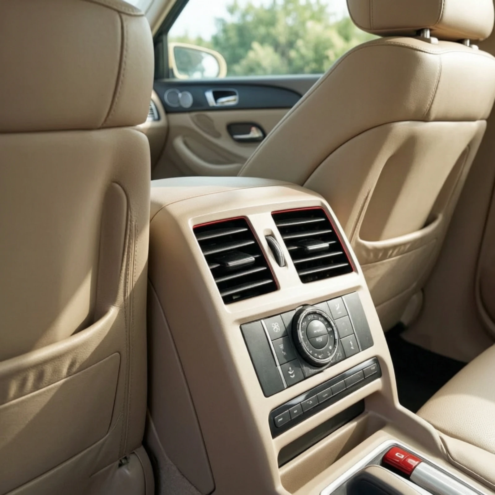 Rear Air Outlet Assembly Exact Air Circulation Rear Center Console Vent Air Outlet Vent Frame Assembly Balanced Zoned