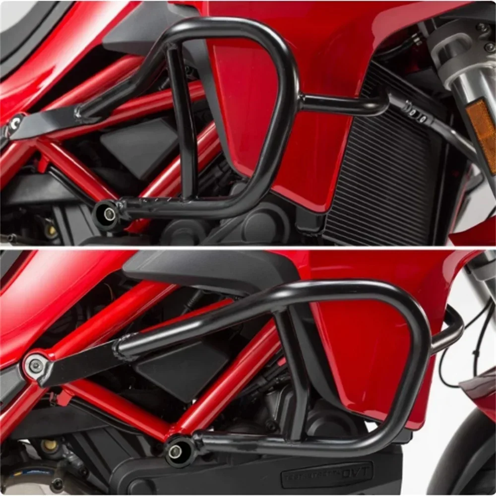 Body ป้องกันกันชนเครื่องยนต์กันชนการแข่งขัน Anti Fall Bar สําหรับ DUCATI Multistrada 950/1200/1260/V2 การปรับเปลี่ยน