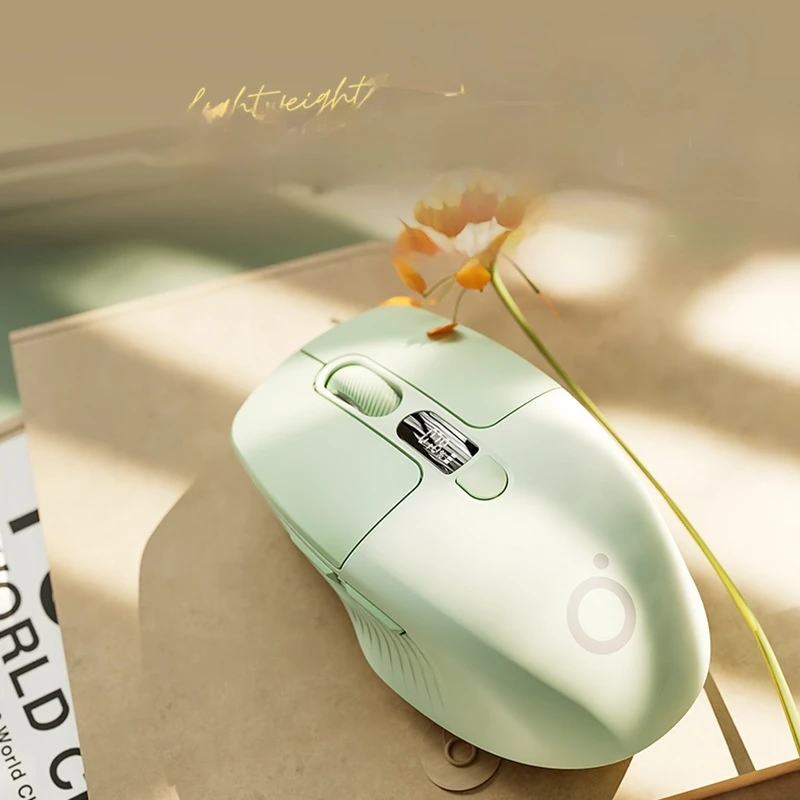 Wlmouse Wireless Bluetooth Mouse Screen Display Battery Rechargeable Laptop Mini Computer Office Ipad Universal Office Silent