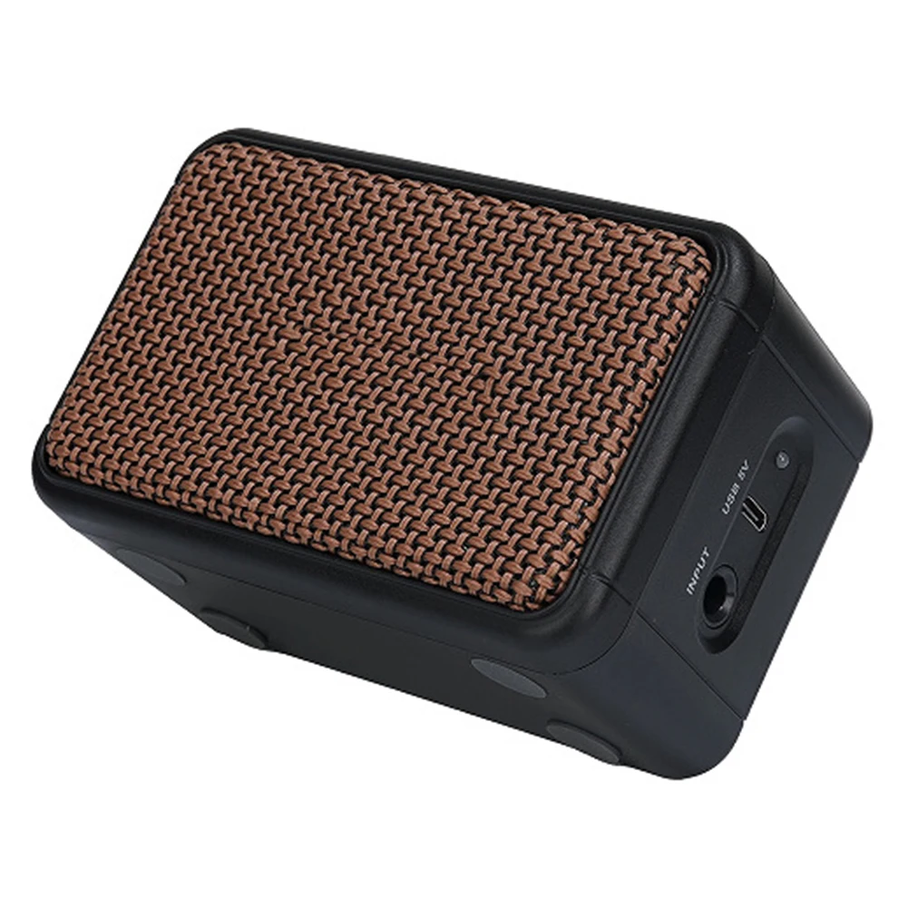 

Compact Music Speaker Mini Guitar Amp For Music Playback Clean Channel Convenient Charging For Home Studio 12.5 6.5 8.8